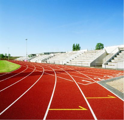 Хорошая цена Прочные атлетические идущие следы IAAF аттестовали толщину 15.9mm для стадиона онлайн