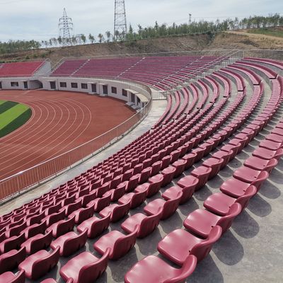 Плоский футбольный стадион HDPE пластмассы установки усаживает Стадион Стул Компанию