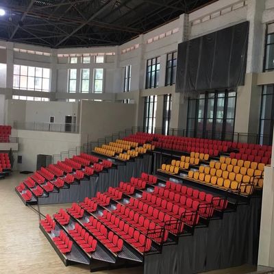 Хорошая цена Удобный Bleacher PP материальный Retractable усаживая для спортзала трибуны крытого онлайн