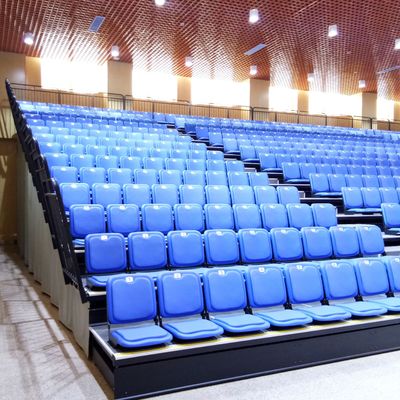 Современные Retractable посадочные места Bleacher, телескопичная усаживая система для театра школы