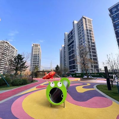 Хорошая цена Multicolor животные делают по образцу настил зерна EPDM резиновый для детей Palyground онлайн