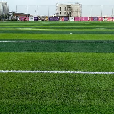 Благоустройство двора сделано простым с помощью искусственной искусственной травы из материала PE PP
