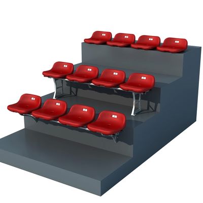Хорошая цена Цветные персонализированные логотипы HDPE PP стадионные сиденья антивозрастные ультрафиолетоустойчивые для наружных мероприятий онлайн