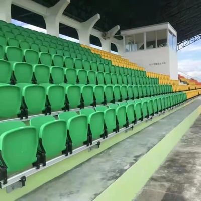 Хорошая цена Ультрафиолетоустойчивые стулья стадиона из HDPE/PP в ярких цветах для мероприятий на открытом воздухе онлайн