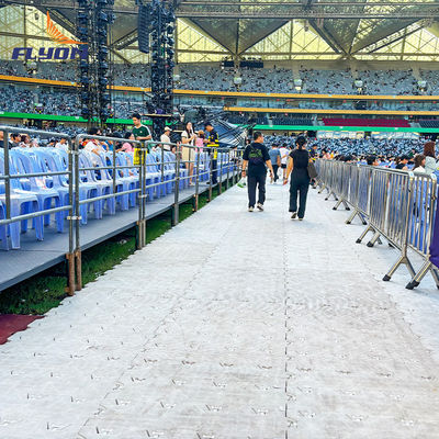 Высокопрочный портативный напольный пол для событий Огнестойкий Легко устанавливаемый Высокая долговечность