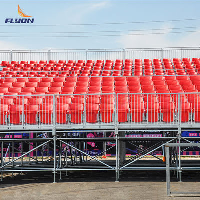 Хорошая цена Fast Install Plastic Folding Demountable Bleacher for Football Stadium Seating and Grandstand Seating онлайн