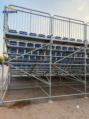 Хорошая цена Customized Size Aluminum Grandstand with 2 Years Warranty and CE ISO9001 ISO14001 ISO45001 TUV SGS Certified онлайн